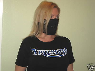 Neoprene cold weather face mask motorcycle black Daytona