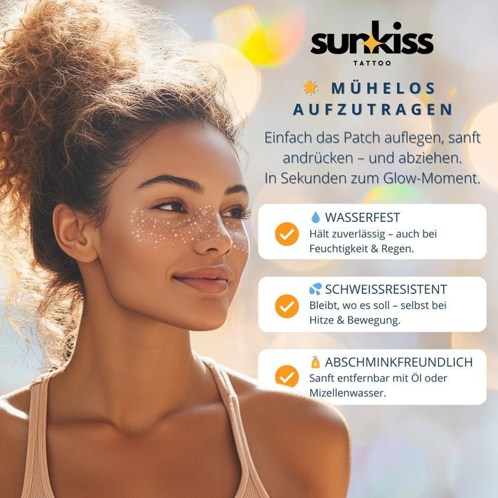 Night Glow in Roségold – Sunkiss Tattoo [3er, 6er oder 12er Set]