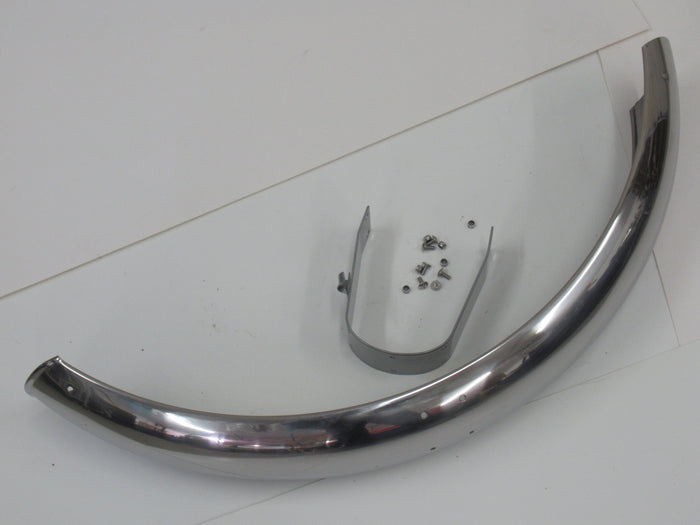 NM25542/KIT Front Mudguard Fender Assy Stainless Kit Slotted Head Dome screws nuts UK Made