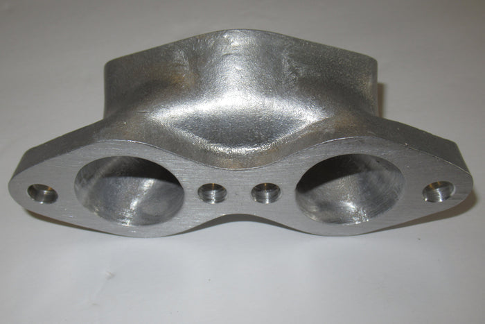 Norton Commando 2-1 intake Manifold Mikuni up to 40mm 2 3/4" hole spacing