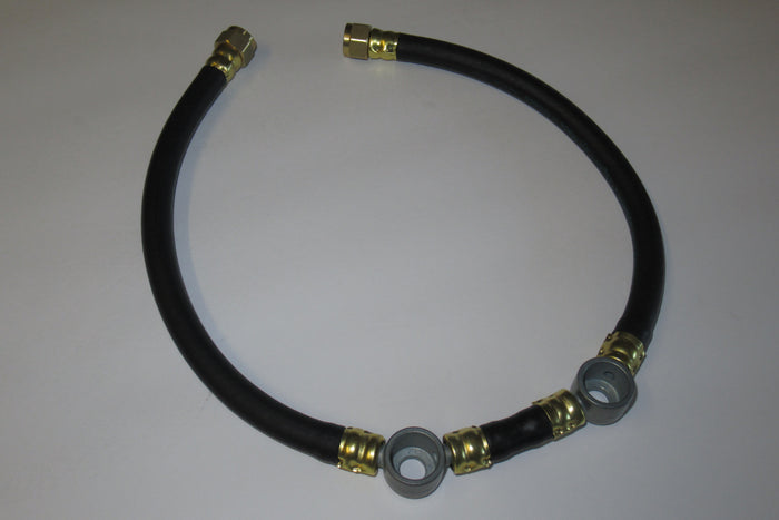 Norton Commando fuel line gas tube assembly black brass Roadster Interstate Fastback 06-5192