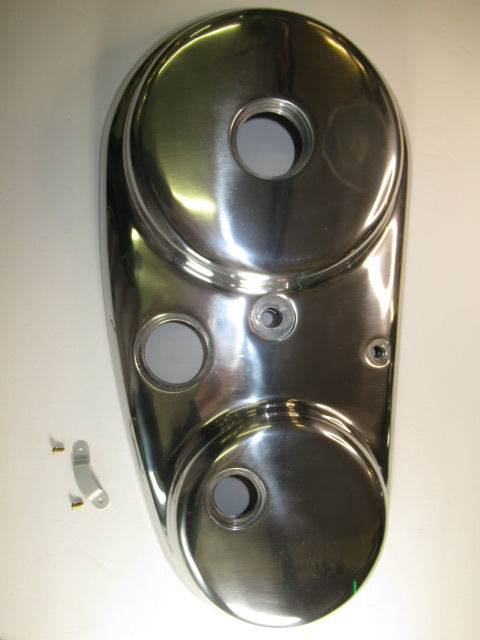 Norton Commando Primary cover Chaincase Outer 06-1025 06-0370 ignition Timing Plate