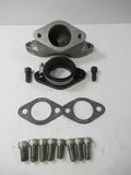 Norton Single Carb Manifold Kit - 44mm ID Rubber Flange for 36mm Mikuni Commando