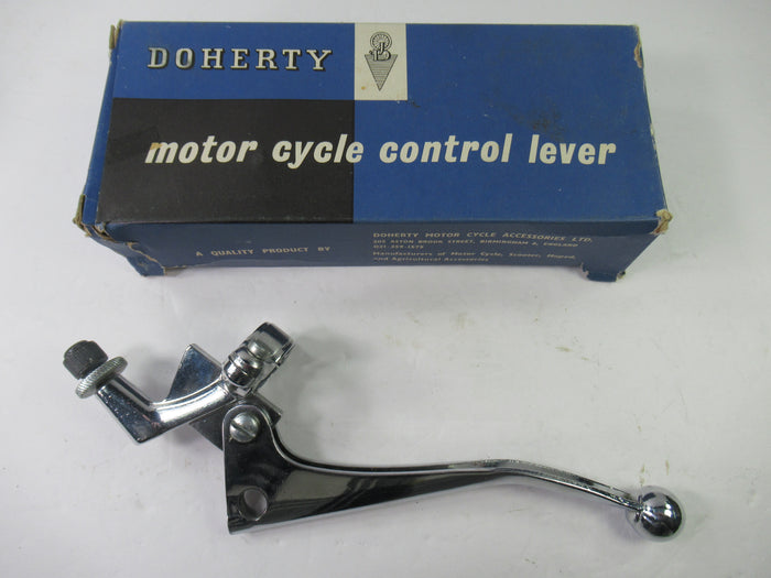 NOS Doherty Lever for 7/8" Handlebars Ball Left Clutch Triumph BSA Norton