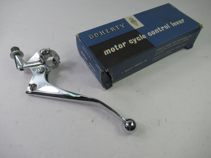 NOS Doherty Lever for 7/8" Handlebars Ball Left Clutch Triumph BSA Norton