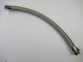 Oil Line 12" 3/8" ID hose tube Norton Commando stainless braided 06-3144A