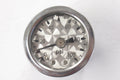 Oil Pressure gauge PSI 0-100psi bar Brushed metal face