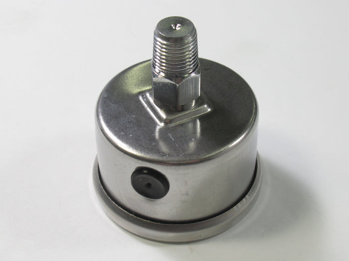 Oil pressure gauge PSI 0-100psi KPA 0-1100kpa / bar White face with blue black text