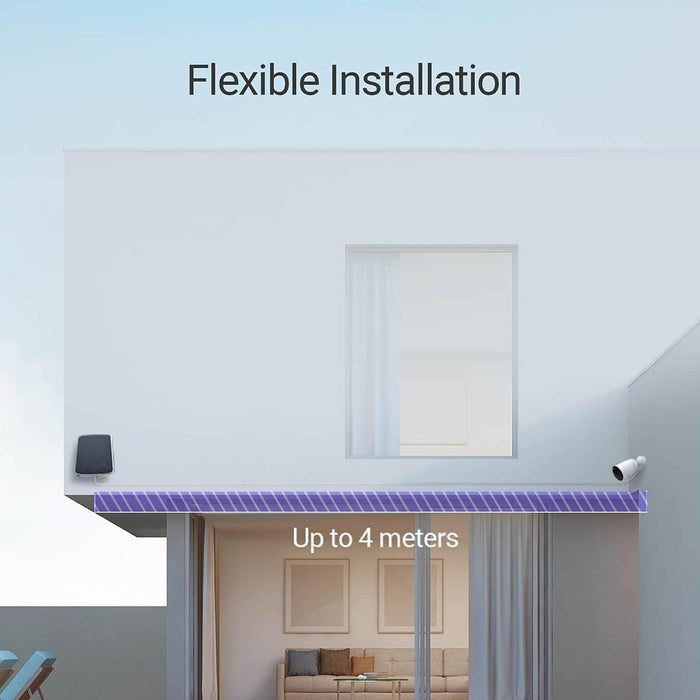 Panel Solar EZVIZ 4,2W para Cámaras con Batería IP65 (Cable 4 m)