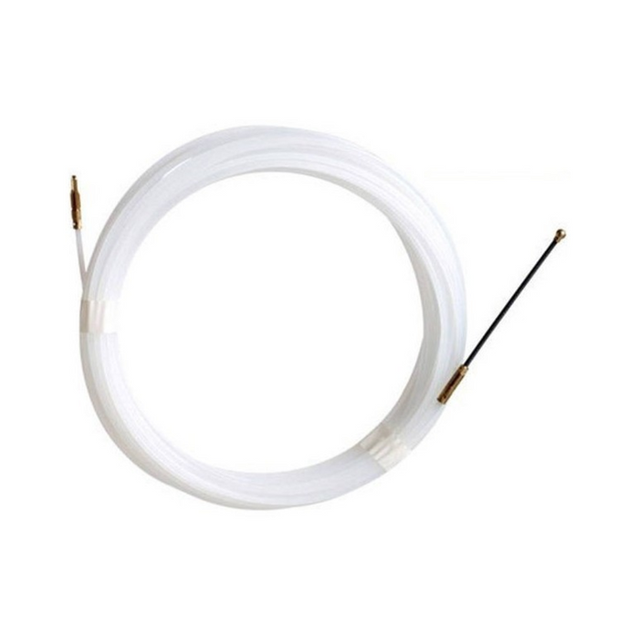 Pasacables int. nylon 4mm natural 5 m