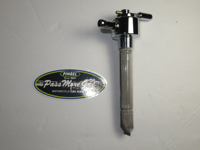 Petcock 3/8" NPT Hex high flow petcock Pingel