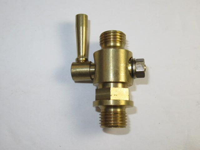 Petcock Brass 1/4" BSP PETROL TAP 1/4 x1/4 LARGE BORE Triumph Norton BSA 82-3057