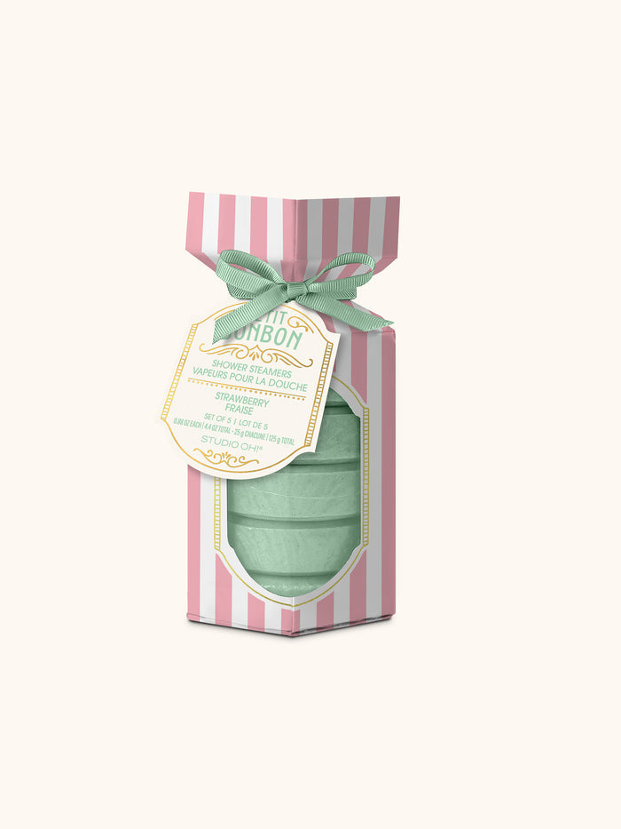 Petit Bon Bon Sweetheart Pink Shower Steamers