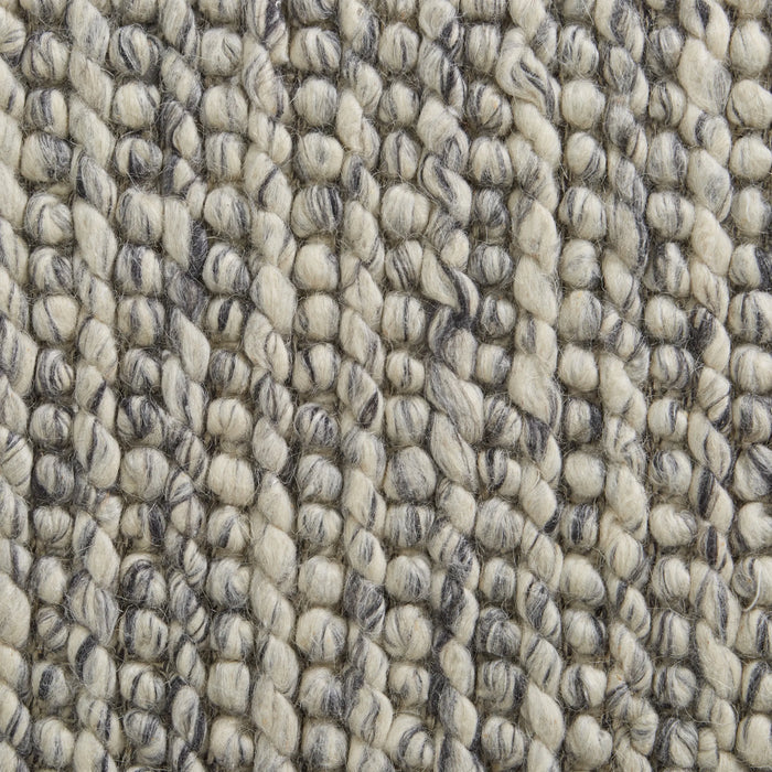 Pim Pim Rug Sample - Silver Grey