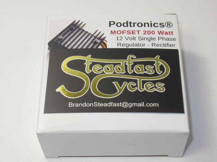 Podtronics Mosfet 200 Watt 12 volt single phase regulator rectifier power box