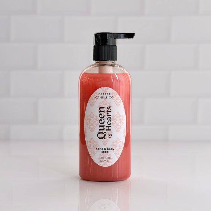 QUEEN OF HEARTS LIQUID SOAP