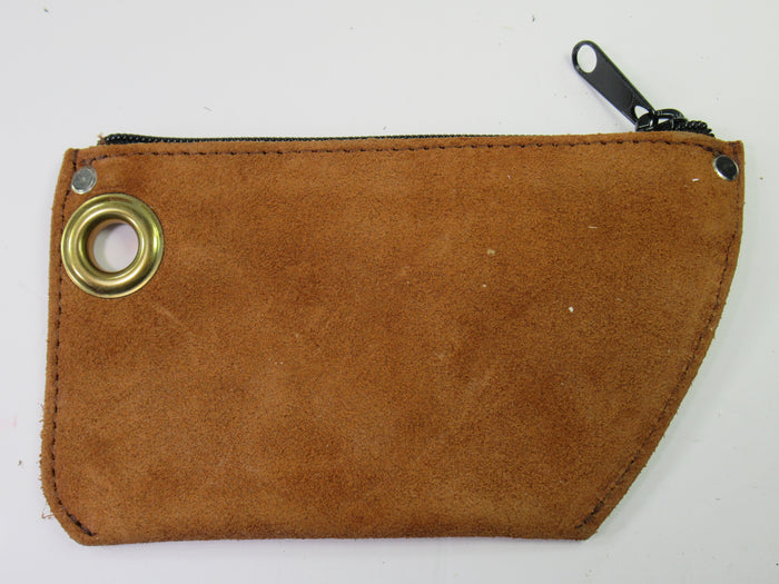 Registration envelope leather heavy duty zipper USA Made pouch motorcycle auto