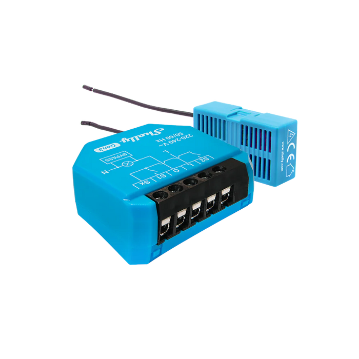 Relé Inteligente WiFi Shelly 1L Gen3 – Sin Neutro