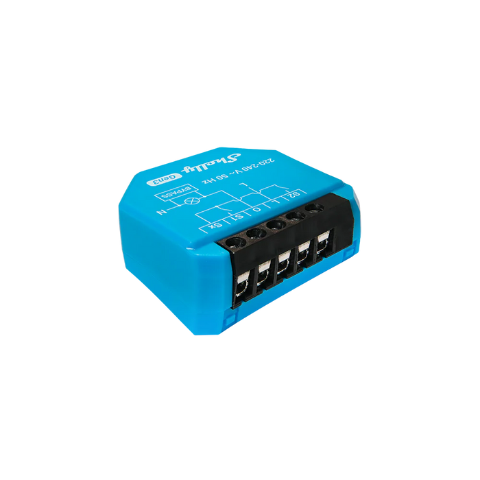 Relé Inteligente WiFi Shelly 1L Gen3 – Sin Neutro