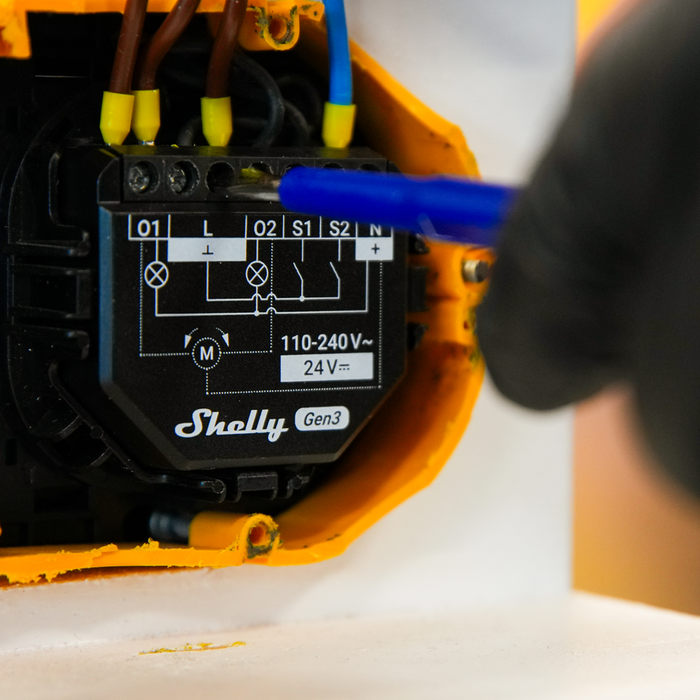 Relé Inteligente WiFi Shelly 2PM Gen3 – Persianas y 2 Canales
