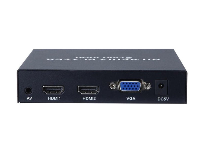 Reproductor Multimedia con Salidas HDMI y VGA para USB y SD