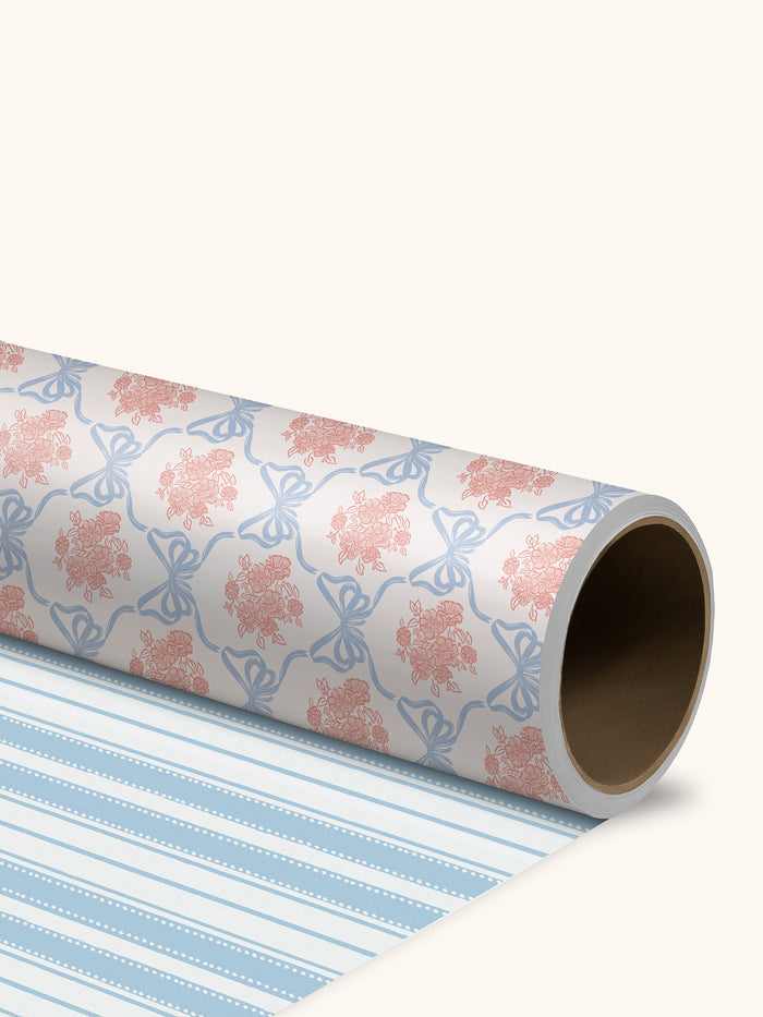 Romantic Rococo Reversible Gift Wrap