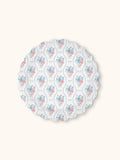 Romantic Rococo Scalloped Luncheon Plates