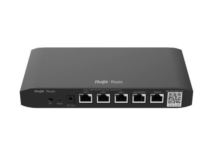 Router Gigabit PoE 5 Puertos RG-EG105G Reyee