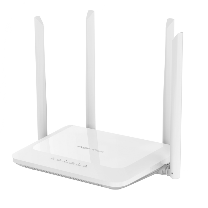 Router Wi-Fi 5 Mesh 1167 Mbps 4 Puertos RJ45 10/100 Mbps RG-EW1200 Reyee