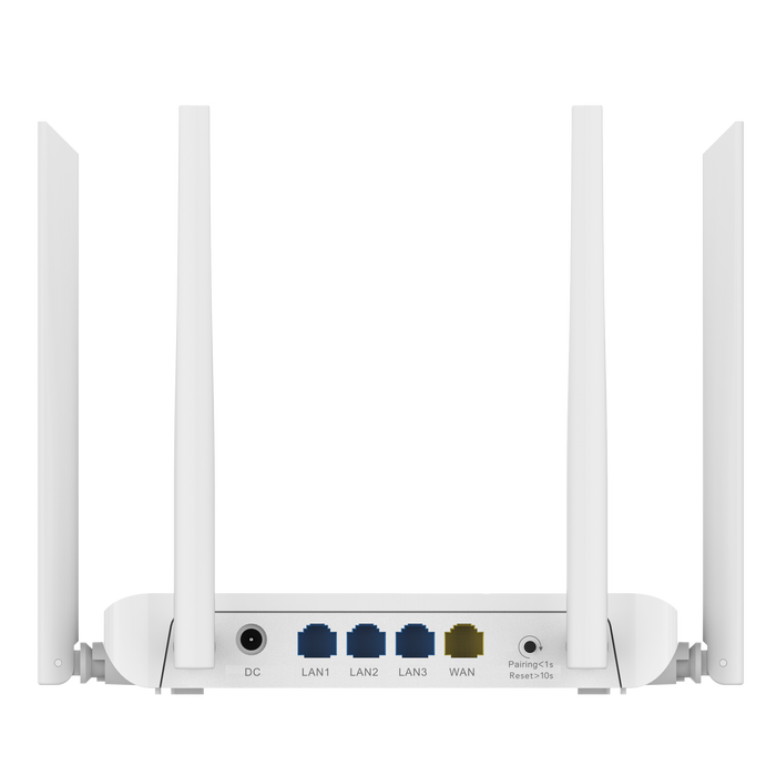 Router Wi-Fi 5 Mesh 1167 Mbps 4 Puertos RJ45 10/100 Mbps RG-EW1200 Reyee