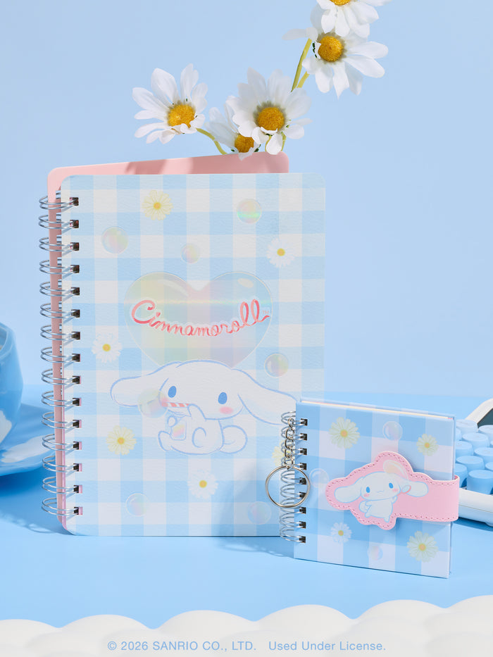 Sanrio Sweet Daisies Cinnamoroll On-the-Go Mini Notebook