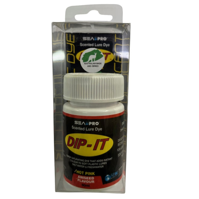 SEA PRO DIP IT ANISEED SCENTED LURE DYE [CLR:HOT PINK]