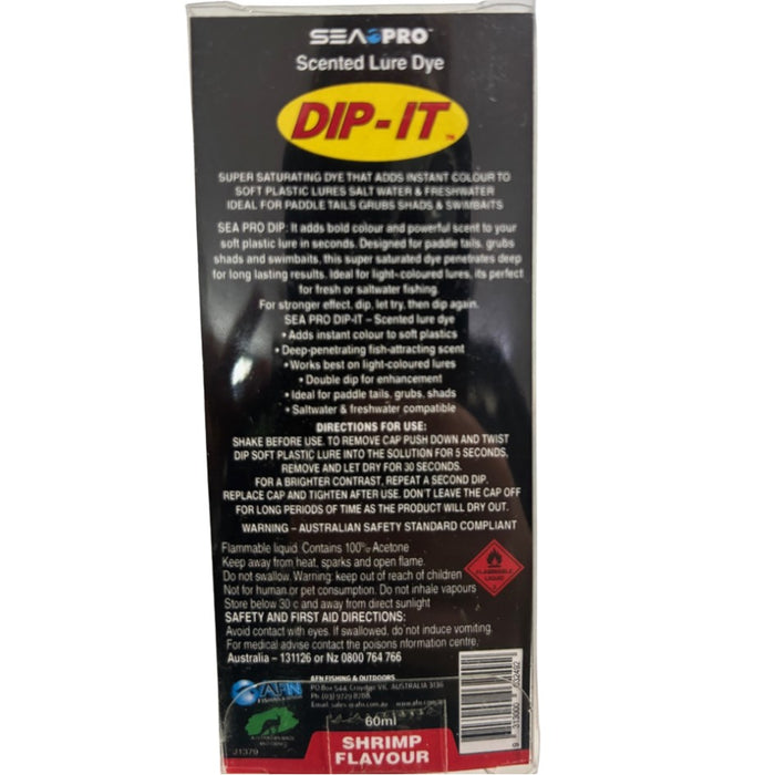 SEA PRO DIP IT ANISEED SCENTED LURE DYE [CLR:FLUORO ORANGE]