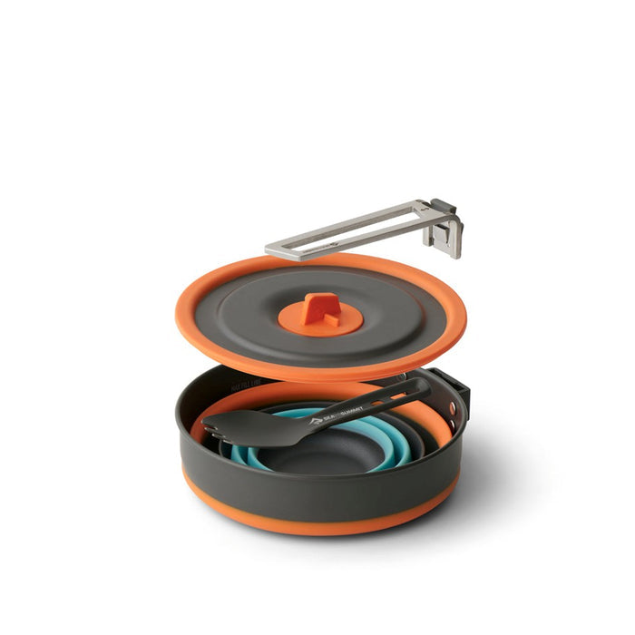 SEA TO SUMMIT FRONTIER ULTRALIGHT COLLAPSIBLE POT -1L ORANGE