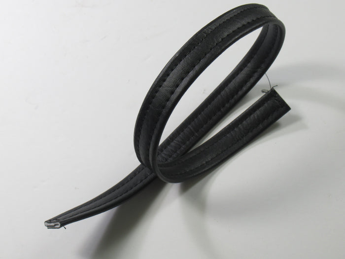 seat strap black vinyl Triumph Norton BSA