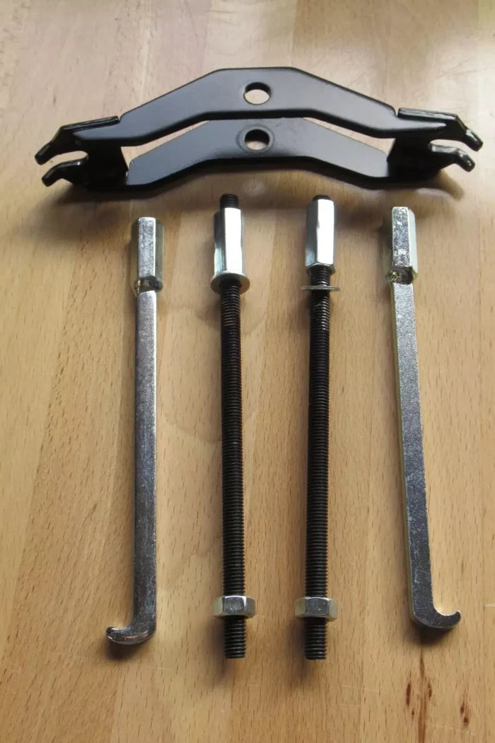 Shock spring compressor tool motorcycle shocks compress hook set