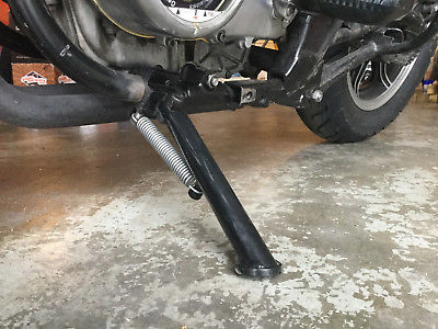 Side stand universal Yamaha XS650 1 1/8" motorcycle sidestand clamp on frame