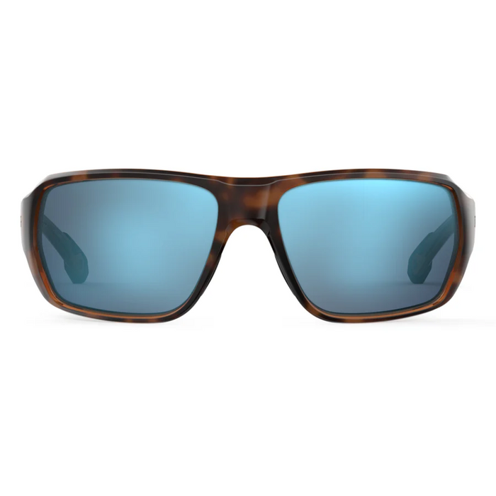 SMITHS OPTICS CASTAWAY TORTOISE CHROMAPOP GLASS POLARIZED BLUE MIRROR