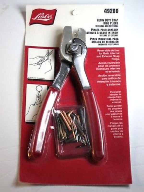 Snap Ring Spliers heavy Duty internal external Lisle 49200 external internal