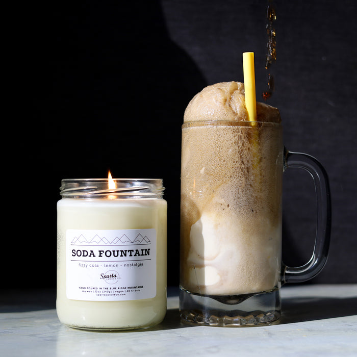 SODA FOUNTAIN CANDLE