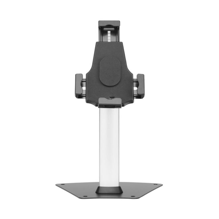 Soporte Antirrobo sobremesa Ajustable (1 Pivote) para Tablet | Inclinación -65º / +80º | Rotación -180º / +180º | Negro