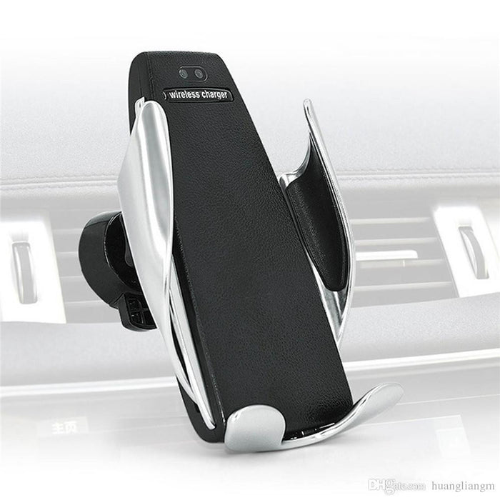 Soporte de Móvil para Coche con Carga Inalámbrica Qi 10 W