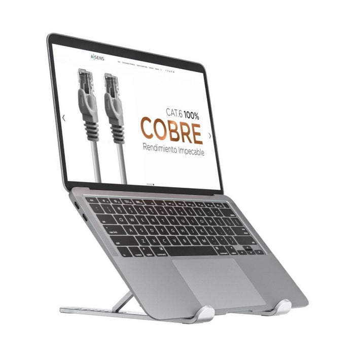 Soporte de Sobremesa AISENS Ajustable para Portátil/Tablet