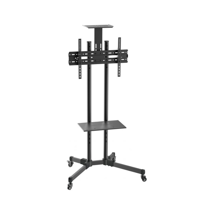 Soporte de Suelo AISENS con Ruedas, Bandeja DVD y Cámara (TV 37-70")