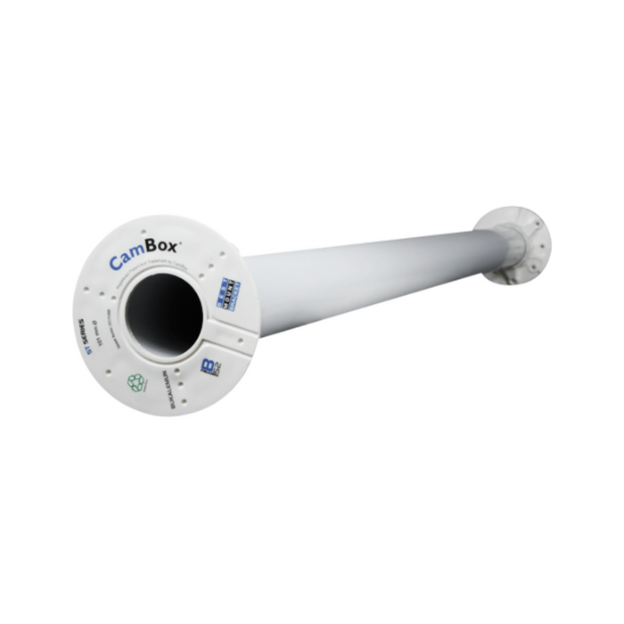 Soporte de Techo para Cámara Domo 100 cm Blanco