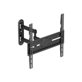 Soporte ECO Giratorio, Inclinable y Nivelable para Monitor/TV 35Kg de 32-65, Negro