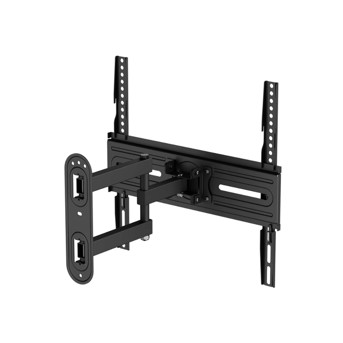 Soporte ECO Giratorio, Inclinable y Nivelable para Monitor/TV 35Kg de 32-65, Negro