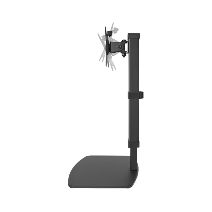 SOPORTE MESA GIRA., INCLI. 1 MONITOR 8KG 17-32, NEGRO