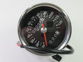 Speedo gauge 120 MPH Triumph smiths replica speedometer Black Face 2:1 D1930