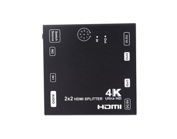 Spliter Conmutador Hdmi 2x2 4k
